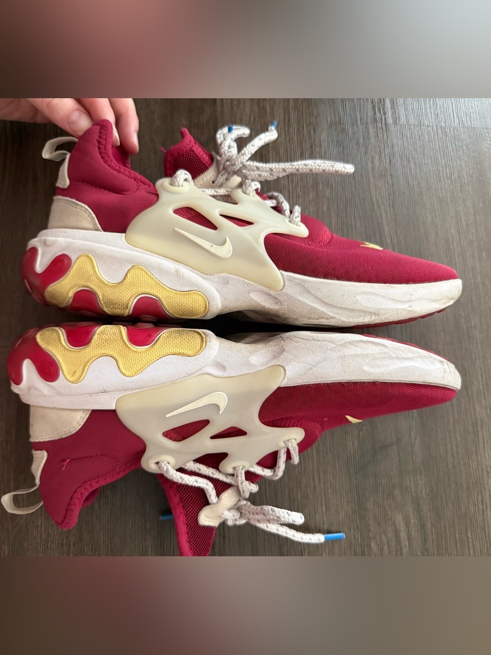 Nike Women’s React Presto 'Noble Red' size 10 - Picture 11 of 11